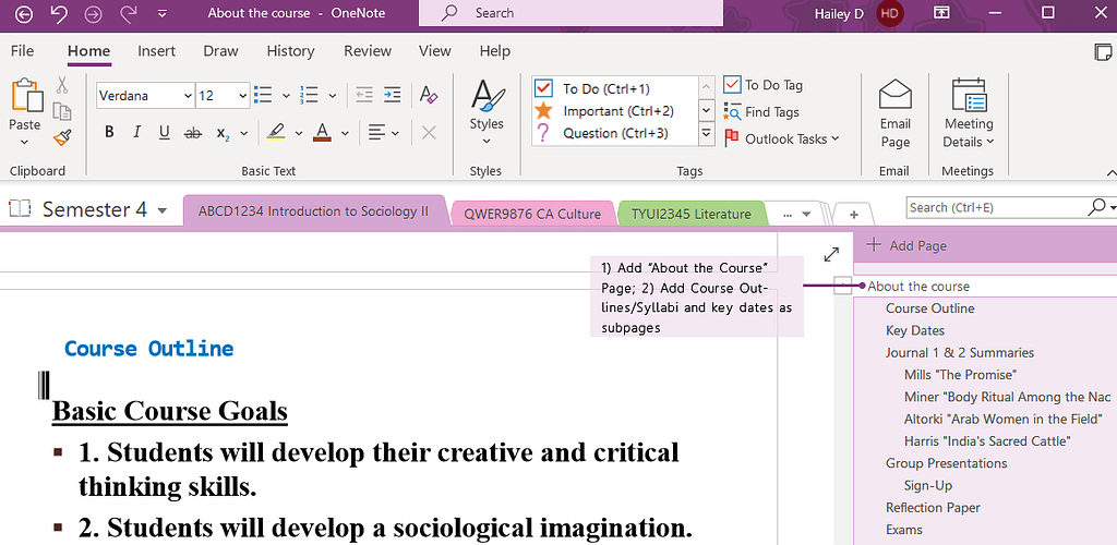 how to use onenote for students